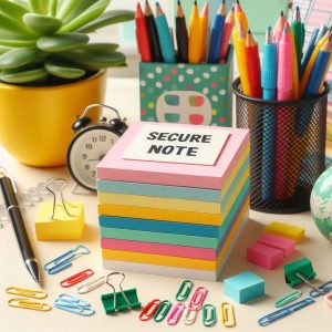 SecureNote Self-Adhesive Memo Pads