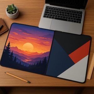 Reversible Double-Sided Desk Cloth